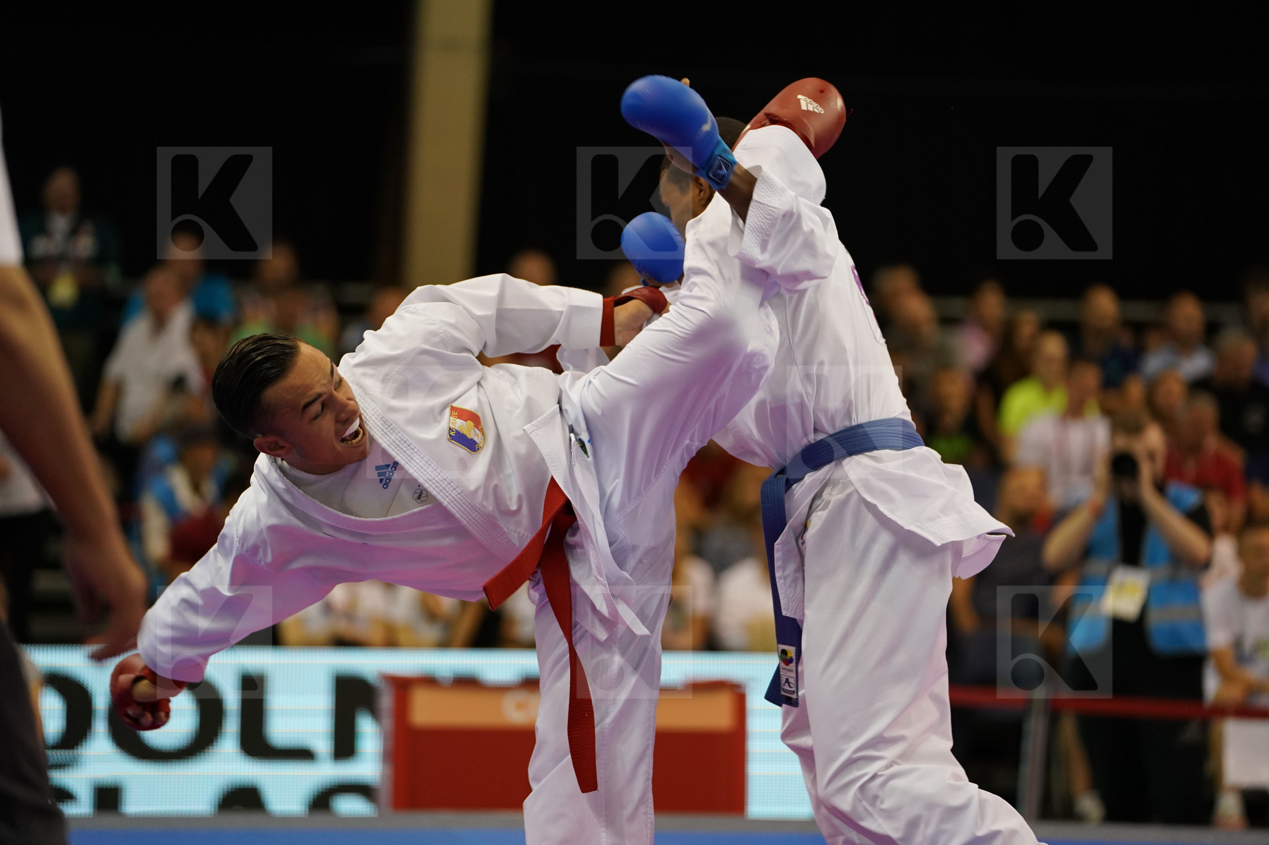 Dacosta Steven Dominican republic Ferreras Deivis France Male Kumite -67kg